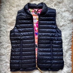 Lilly Pulitzer Navy Vest